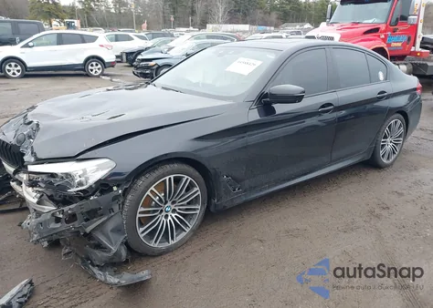 2019 BMW 540I xDrive from USA, damaged, VIN WBAJE7C53KWW25771